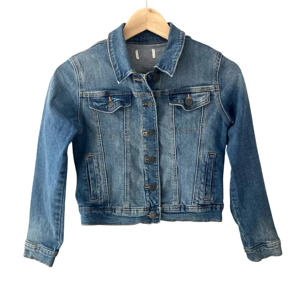 Old Navy Medium Wash Denim Jean Jacket - Large 10/12
